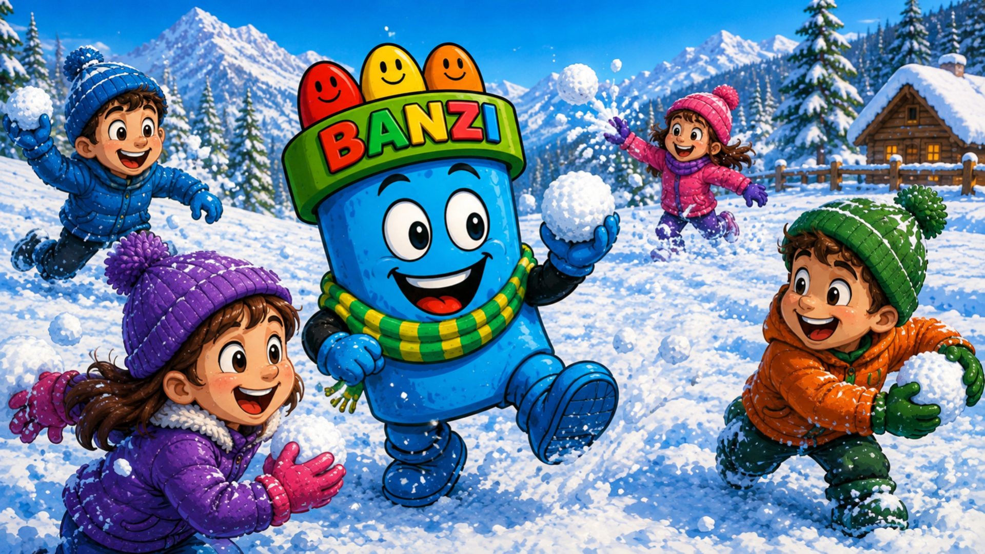 Sie auf der Piste, Ihre Kinder in guten Händen