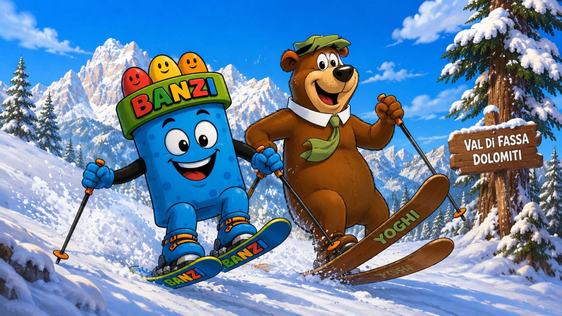 Sie auf der Piste, Ihre Kinder in guten Händen