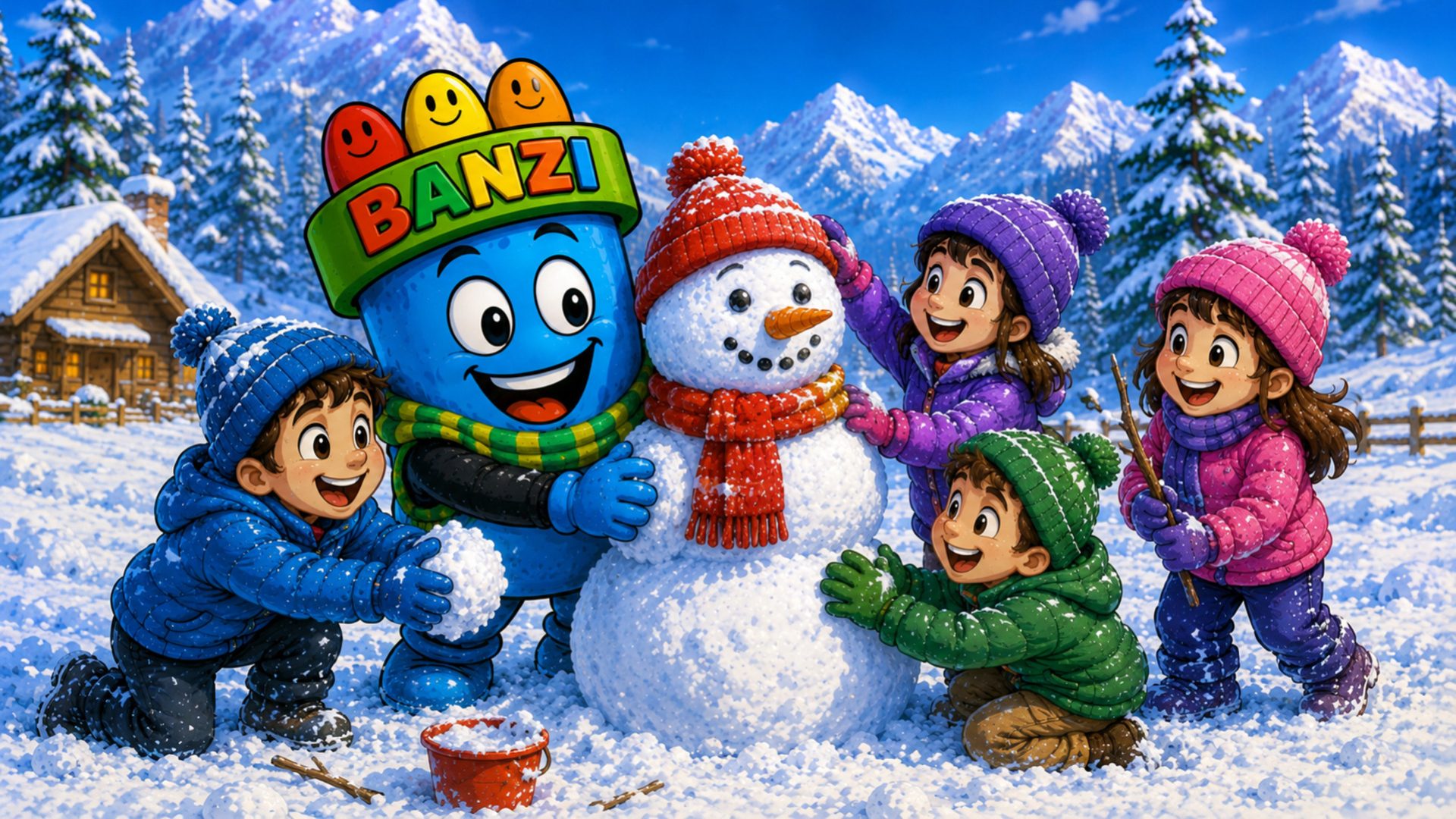 Sie auf der Piste, Ihre Kinder in guten Händen